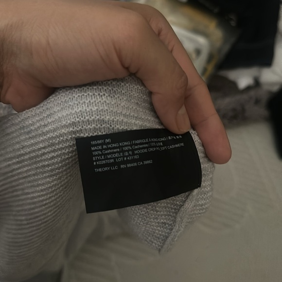 THEORY HOODIE CROP - Picture 6 of 6